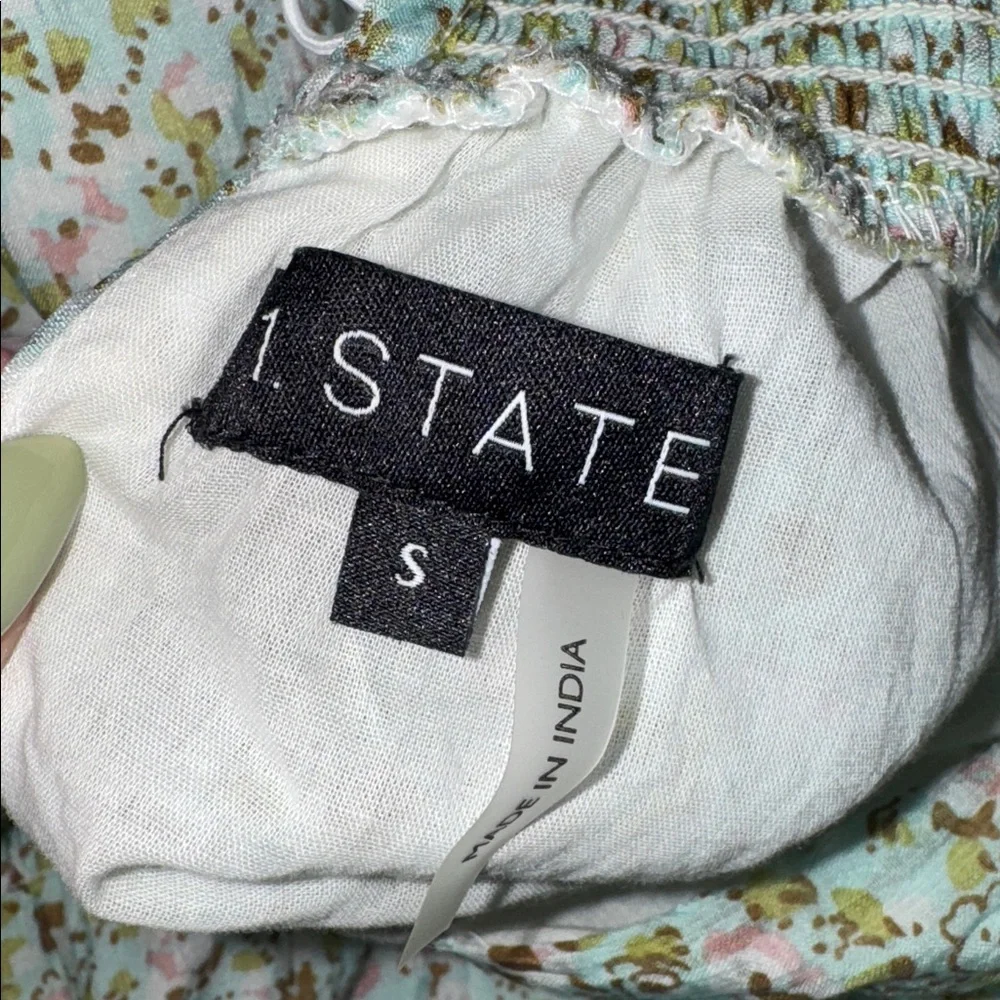 1.State Floral Tiered Mini Dress women’s size small - Picture 12 of 13